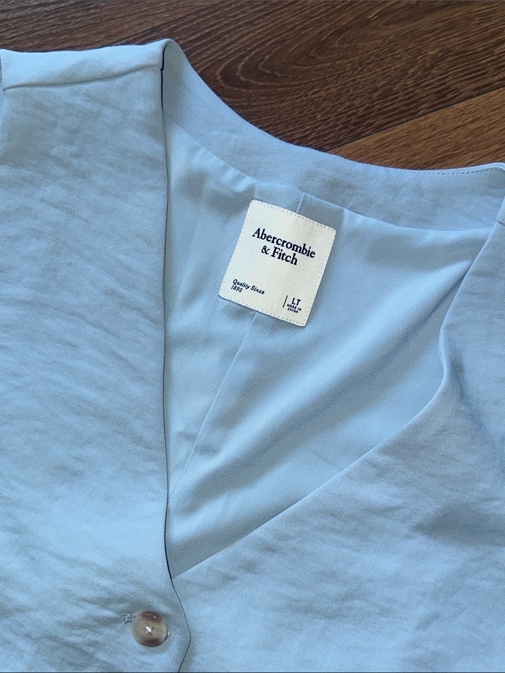 Abercrombie & Fitch Mara Vest Dress. Large Tall - Picture 3 of 7
